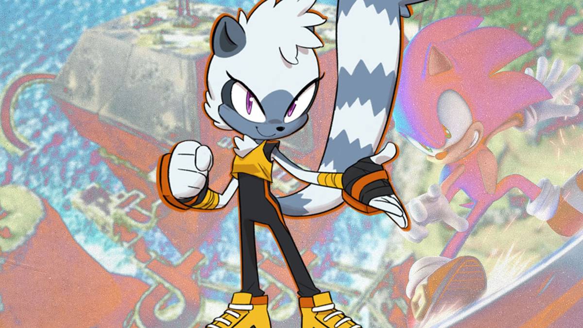 Sonic Frontiers Made Comic Exclusive Tangle The Lemur Canon