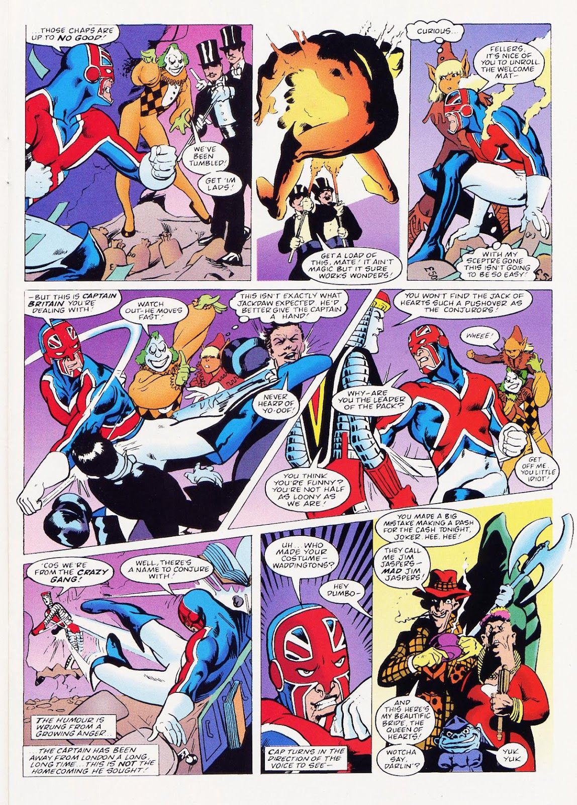 What Went Wrong With Alan Davis' First Captain Britain Comic Story?