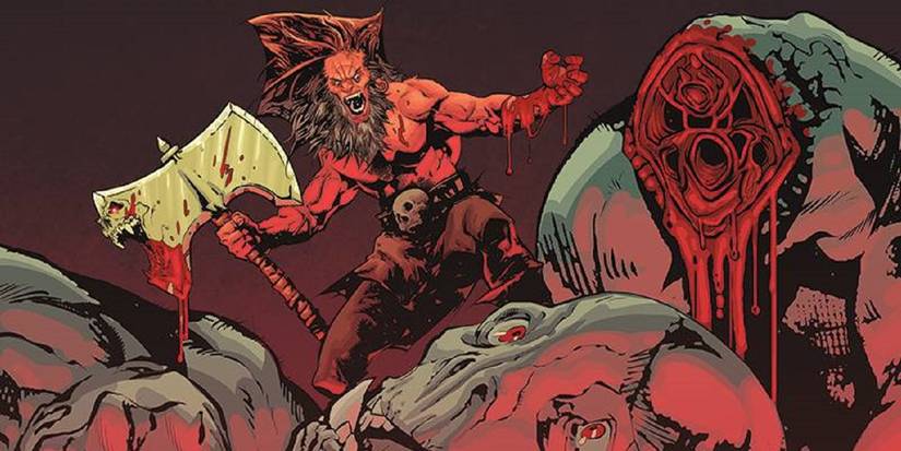 71. barbaric axe to grind