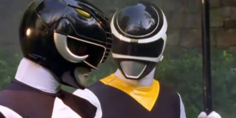 Adam Park And Carlos Black Mighty Morphin And In Space Power Rangers