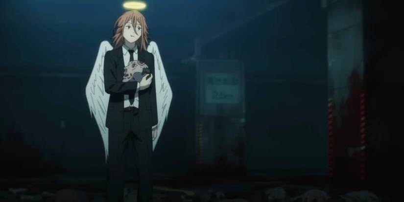 The Angel Devil kills zombies in Chainsaw Man