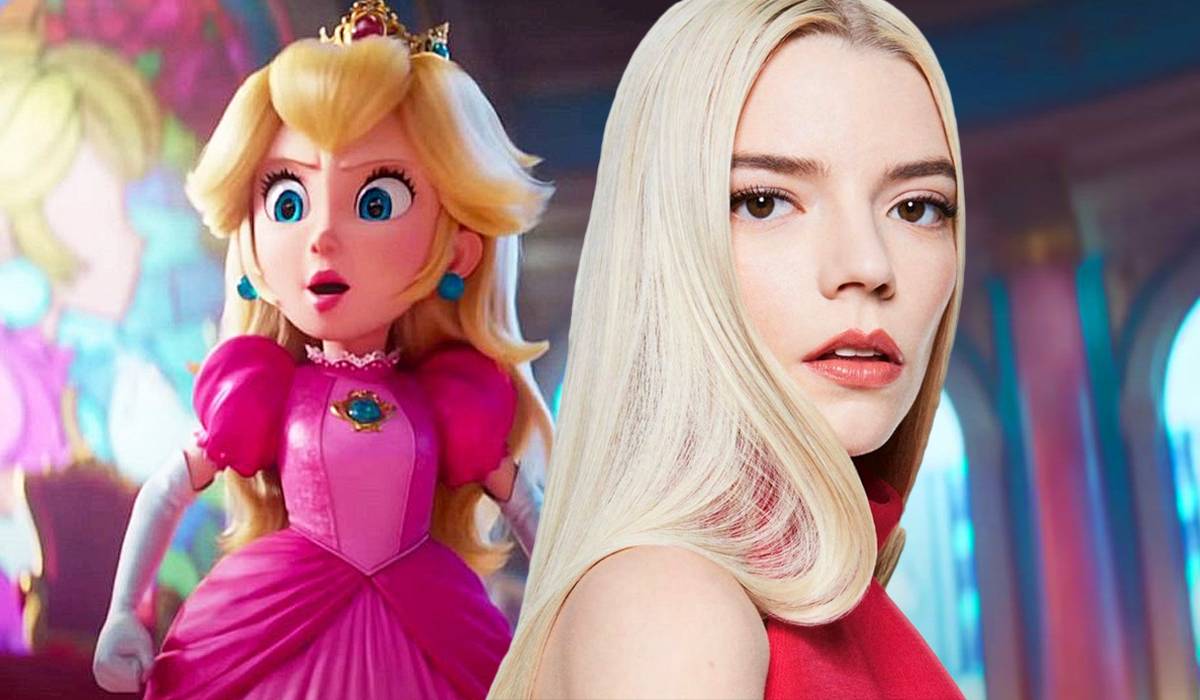 anya taylor joy dressed as princess peach Anya Taylor-Joy brought her "Super Mario Bros. Movie" character Princess Peach to life for Halloween. She attended @vasjmorgan @puffvybe's Halloween party in LA with boyfriend @malcolmmcrae, who dressed up as Mario. See