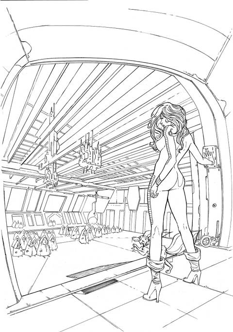 Barbarella Makes Out With an Alien in Her New Series’ Exclusive First Look