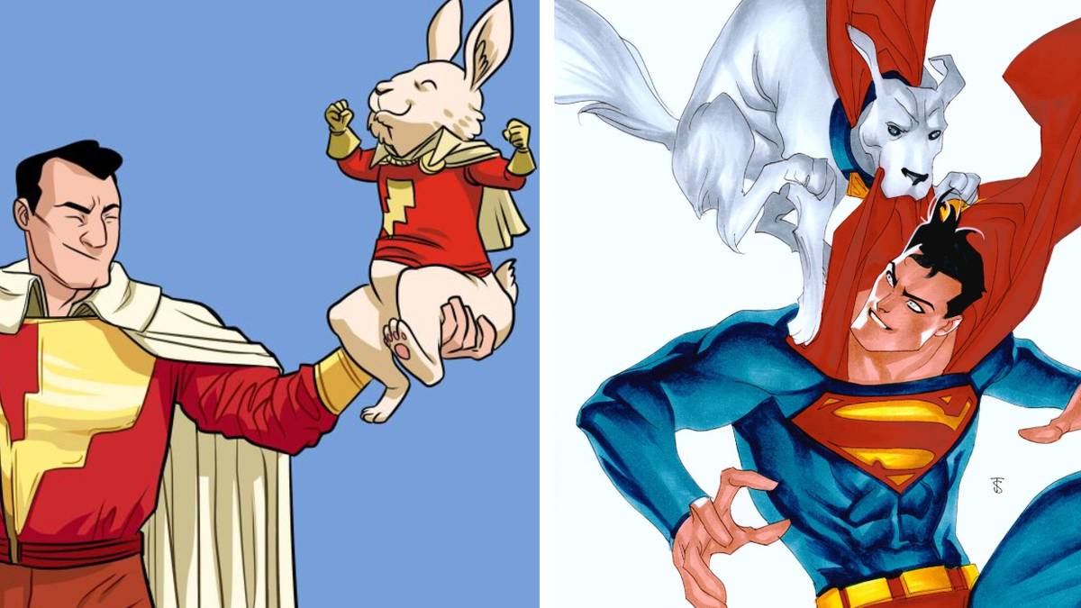 10 DC Heroes With The Cutest Pets