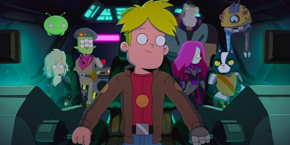 Gary and Team Squad from Final Space