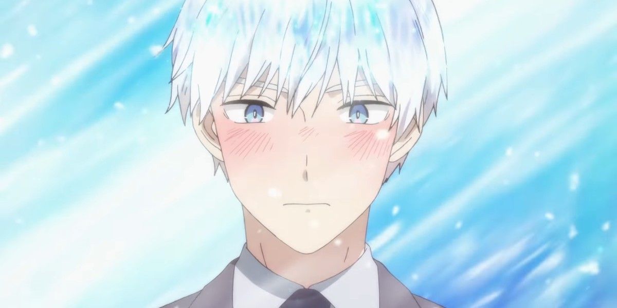 Crunchyroll.pt - Não tinha como o ano do Himuro começar melhor! ❄️ (✨  Anime: The Ice Guy and His Cool Female Colleague)