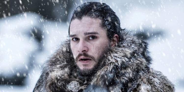 Kit Harington stars as Jon Snow in Game of thrones