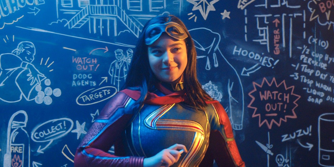 Kamala Khan smiling in Ms. Marvel.