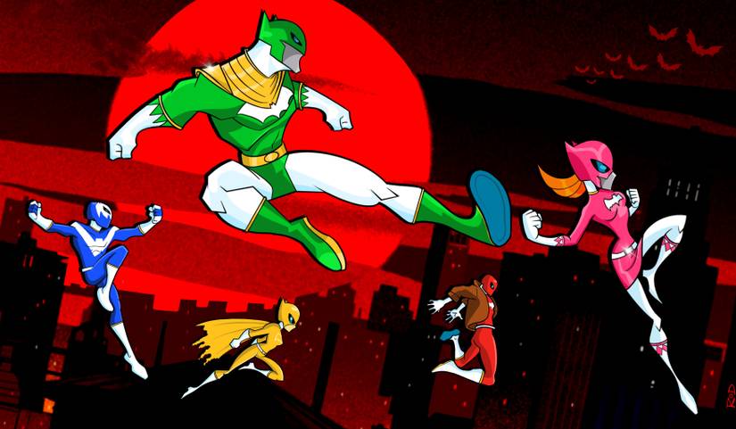 Line it is Drawn: Power Rangers Comic Book Team-Ups/Mash-Ups
