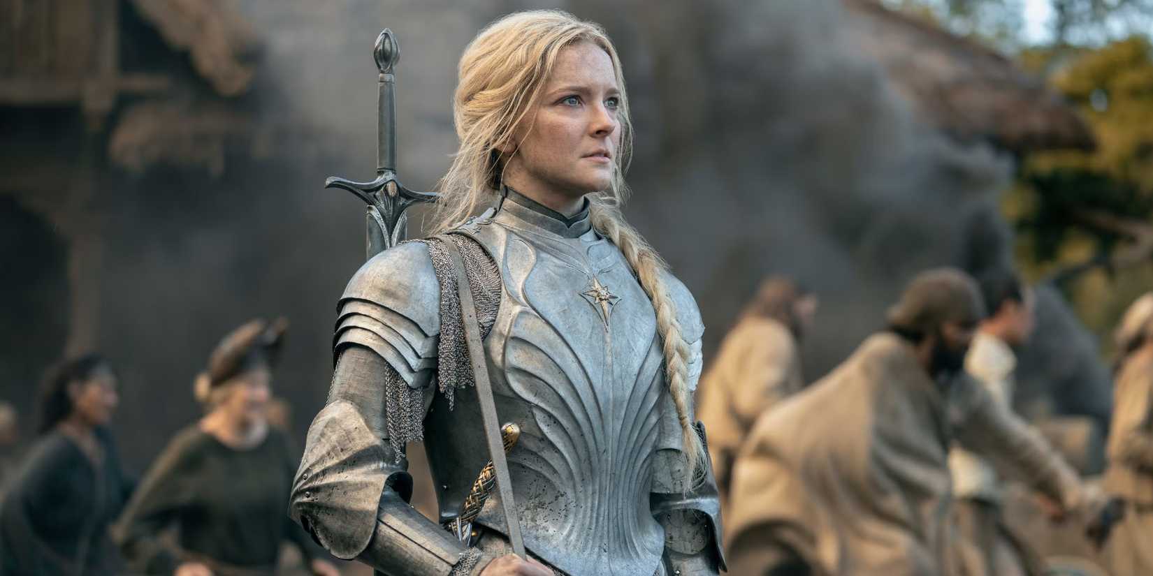 Morfydd Clark is Galadriel in Amazon Prime Video's Lord of the Rings: The Rings of Power.