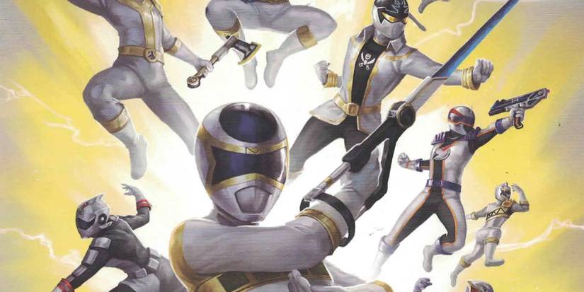 Silver Power Rangers Collected