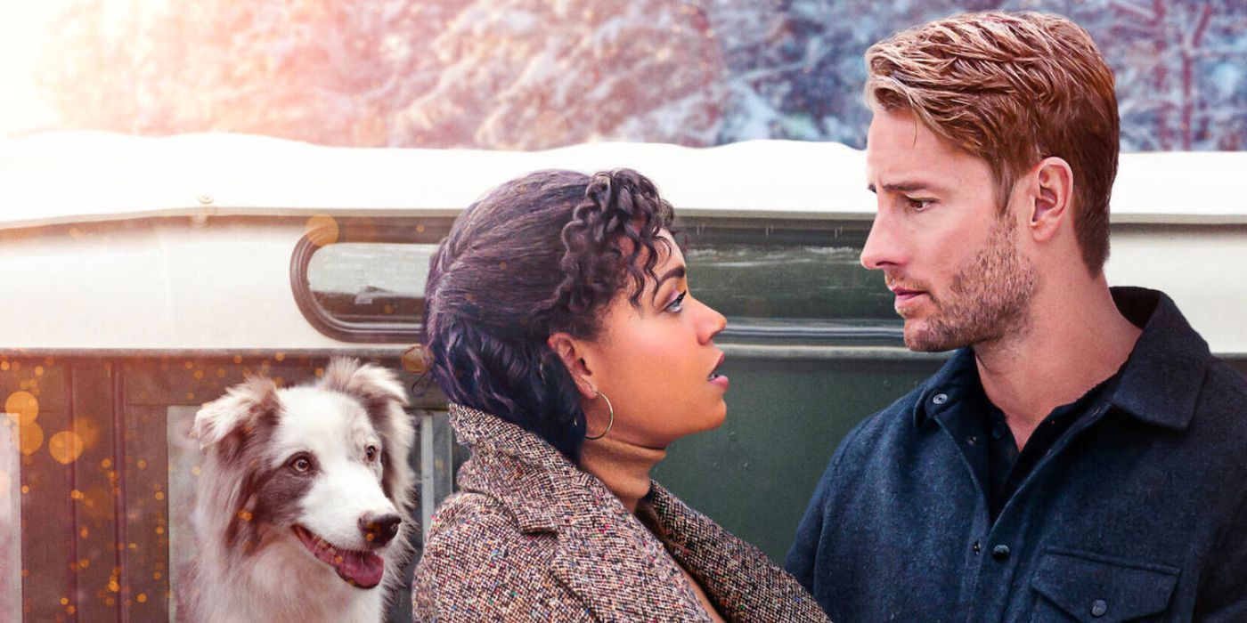 The Noel Diary Rachel looks at Jake.