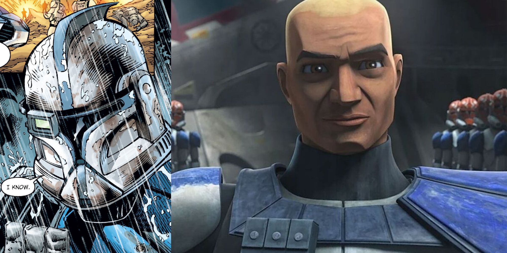 How Star Wars Legends Created The Clone Wars' Captain Rex