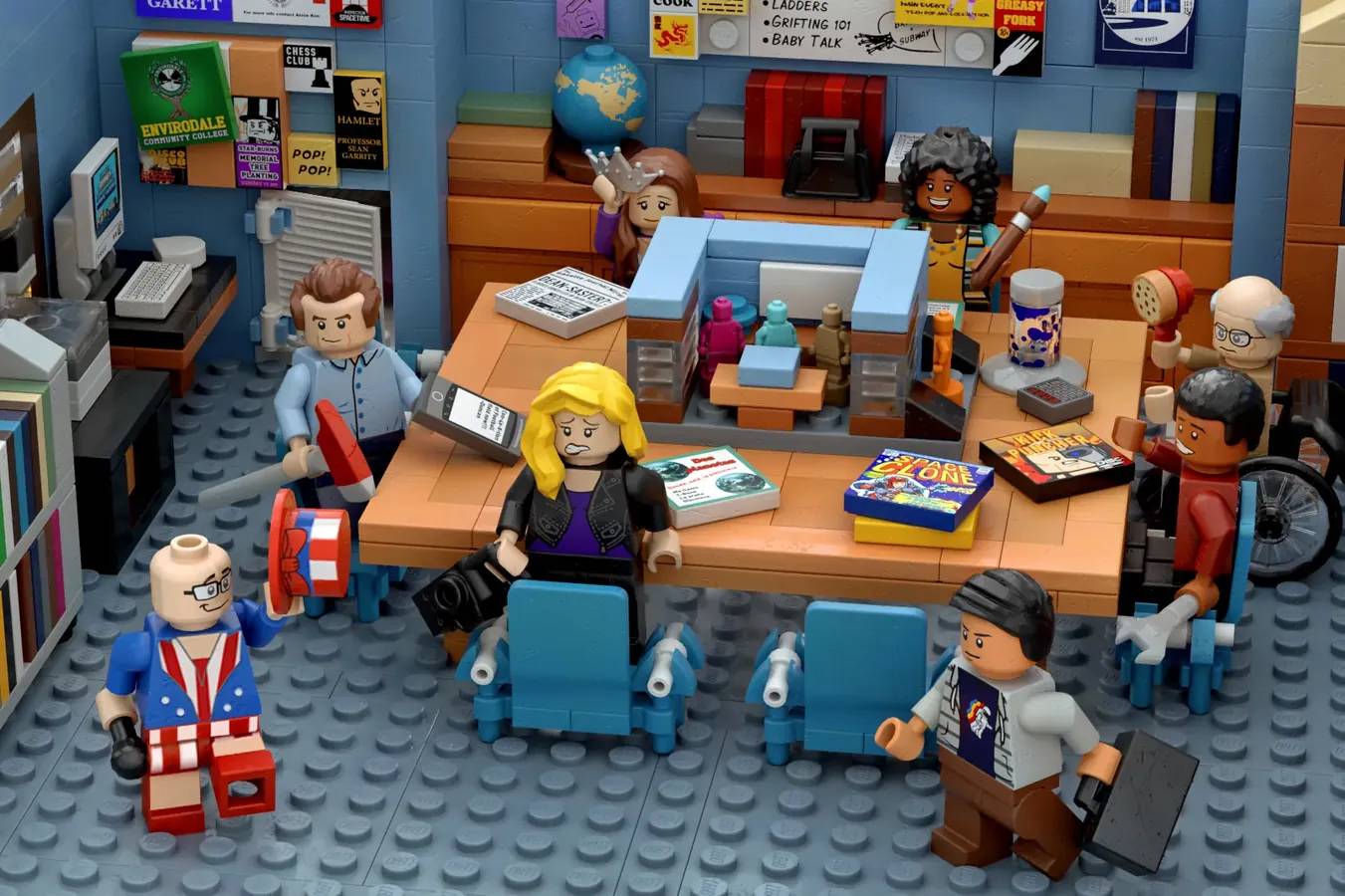Greendale Set Community Fans Rally for LEGO Greendale Set