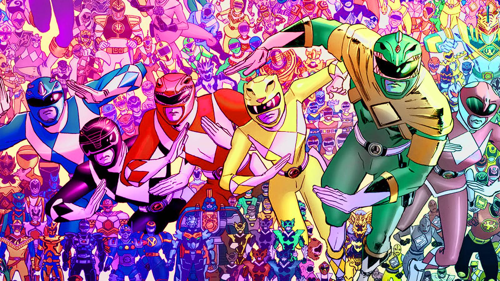 Every Power Rangers Color, Ranked By Number Of Variants