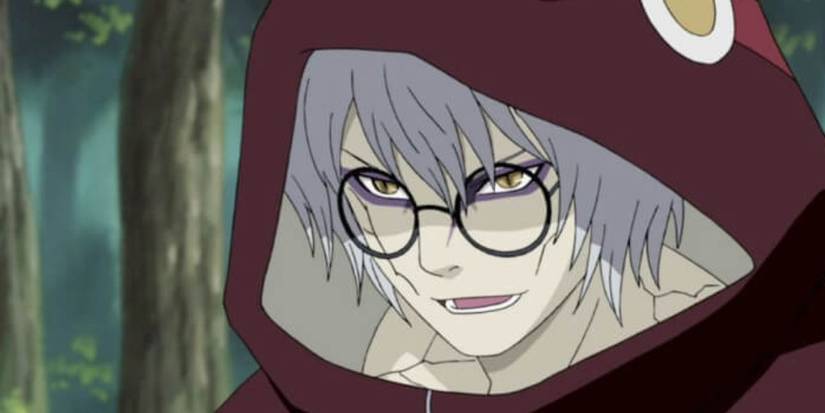 Kabuto approaches Obito's hideout in the hopes of forming an alliance prior to Naruto: Shippuden's Fourth Great Ninja War.