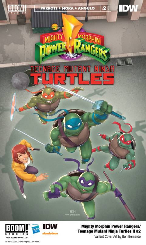 TMNT Uncover an Evil Power Rangers' Biggest Weakness