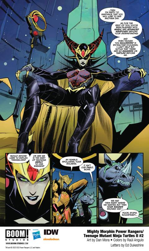 TMNT Uncover an Evil Power Rangers' Biggest Weakness
