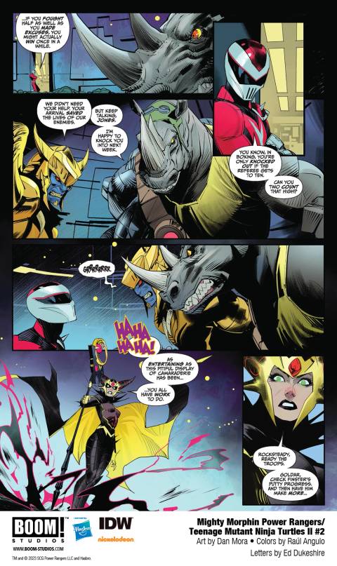 TMNT Uncover an Evil Power Rangers' Biggest Weakness