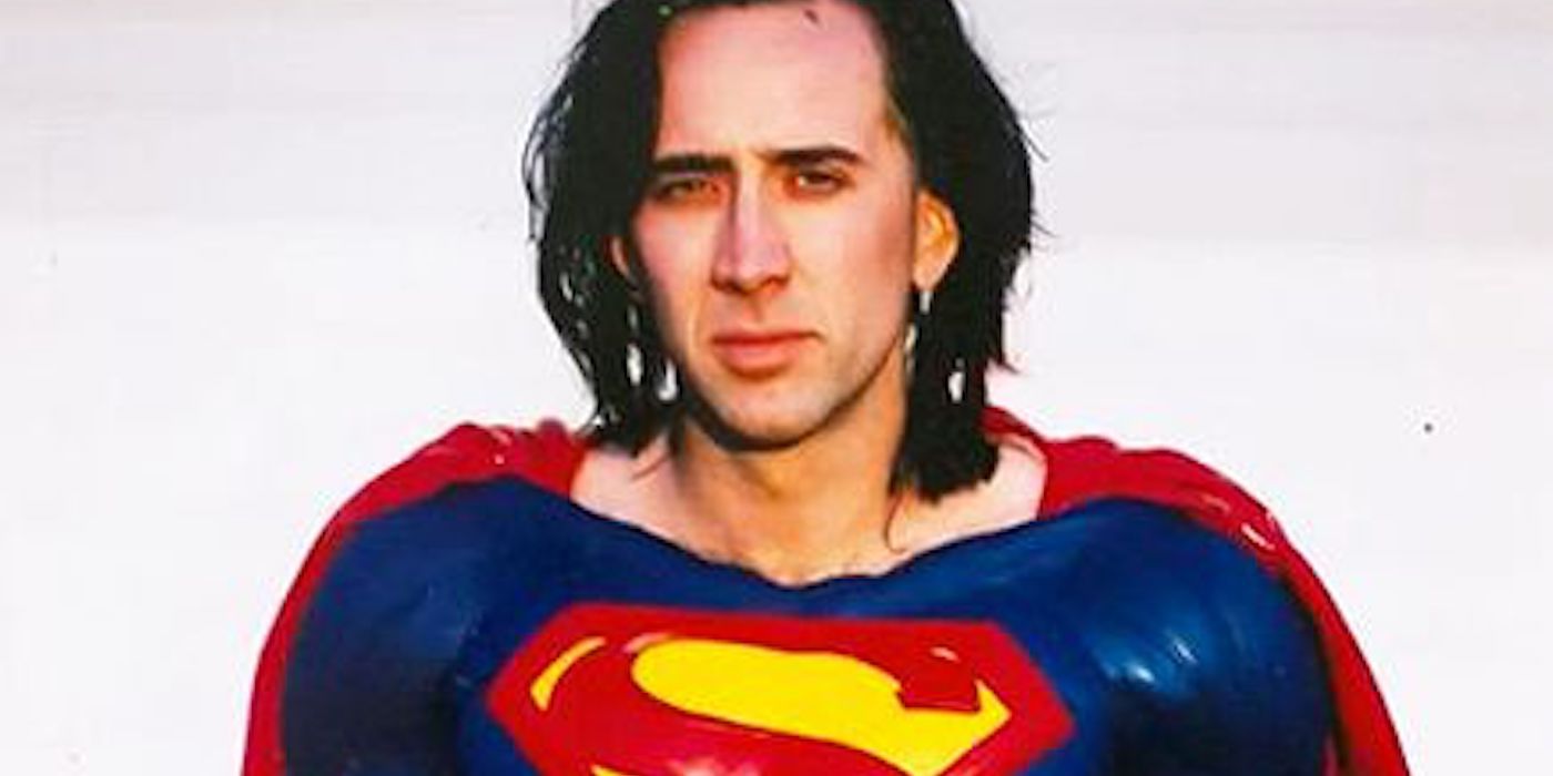 Tim Burton Reflects on Canceled Nicolas Cage Superman Movie