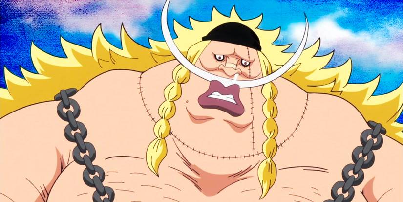 Edward Weevil in the One Piece anime