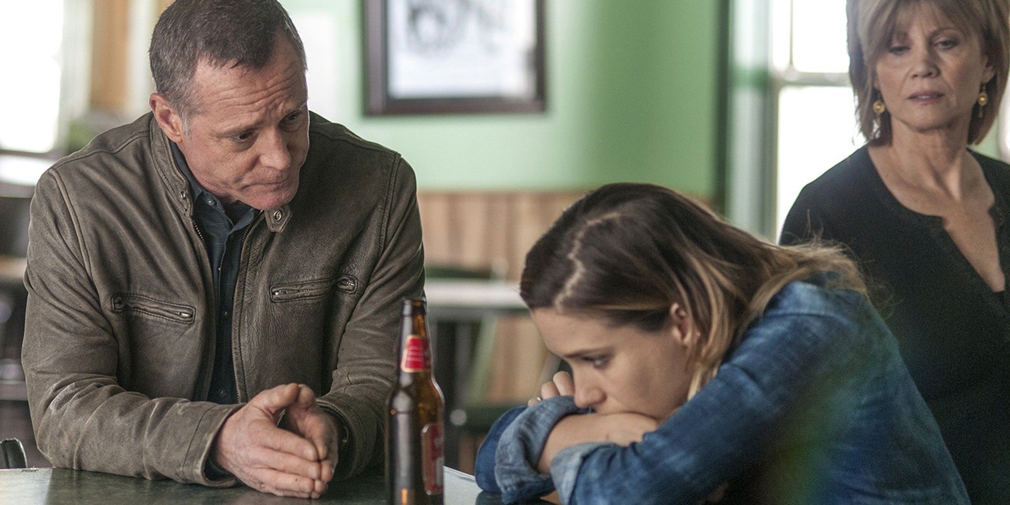 Chicago P.D. Erin Lindsay with Hank Voight