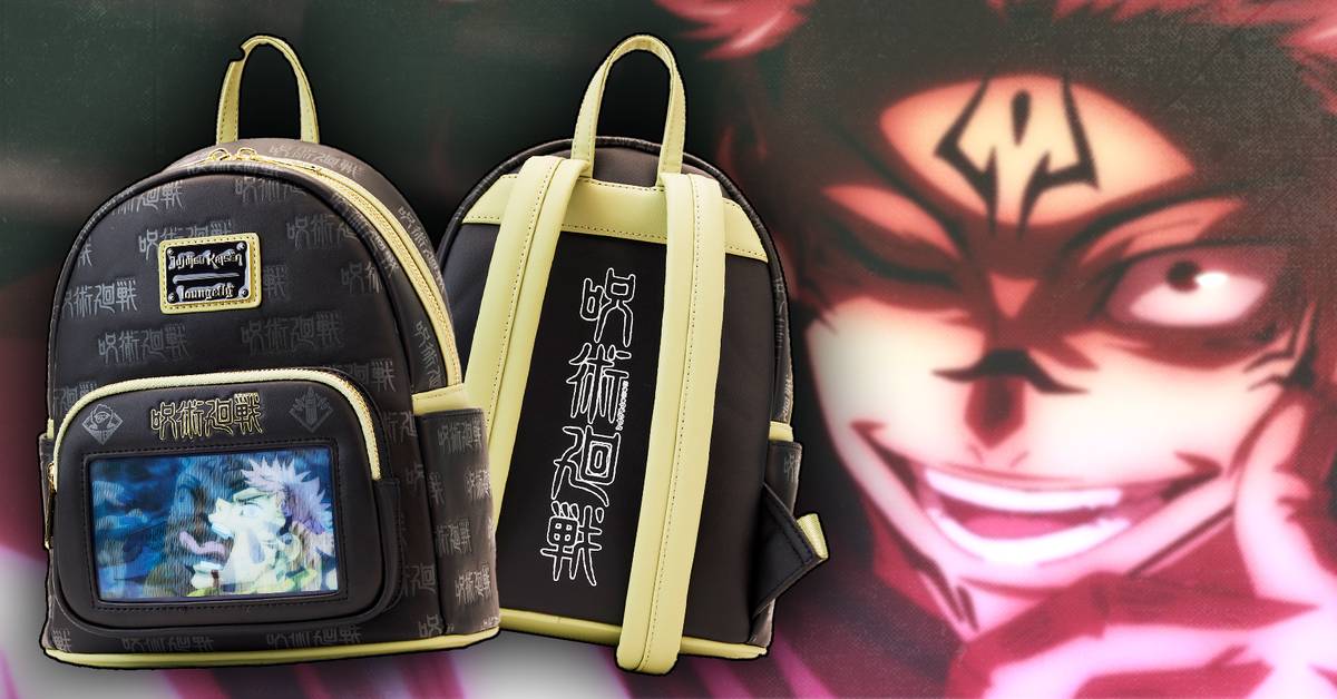 Loungefly Jujutsu Kaisen Becoming Sukuna mini backpack NWOT Loungefly Reveals NYCC 2023 Exclusives Featuring JUJUTSU  main image 3