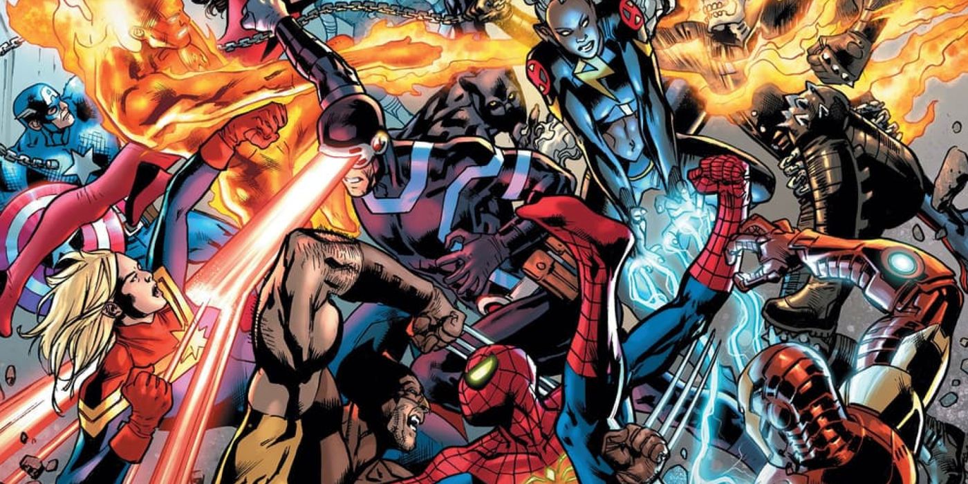 Marvel's Heroes Beat the Hell Out of Each Other in a Massive New Story