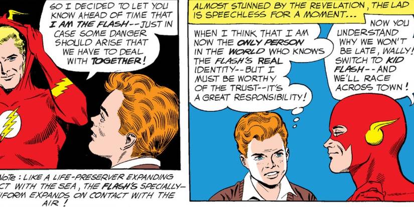 Secret Flash First 10 People To Discover The Flash's Secret Identity