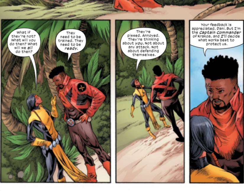 X-Men Moonstar Tries to Convince Bishop