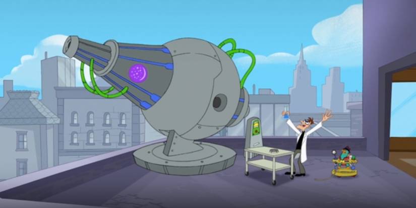 Amnesia Inator Dr. Doofenshmirtz's 10 Best Inventions In Phineas & Ferb, Ranked
