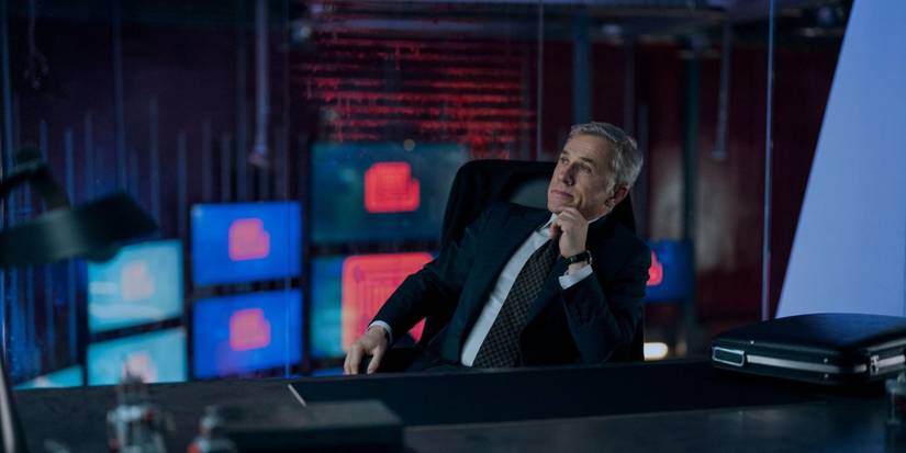 Christoph Waltz plays the scary regus Patoff in the consultant.