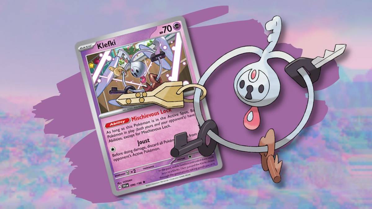 klefki pokemon card EX 065/100 Japanese Holofoil variation to centering Klefki (Mega Rising #120/331, 3-Diamonds)