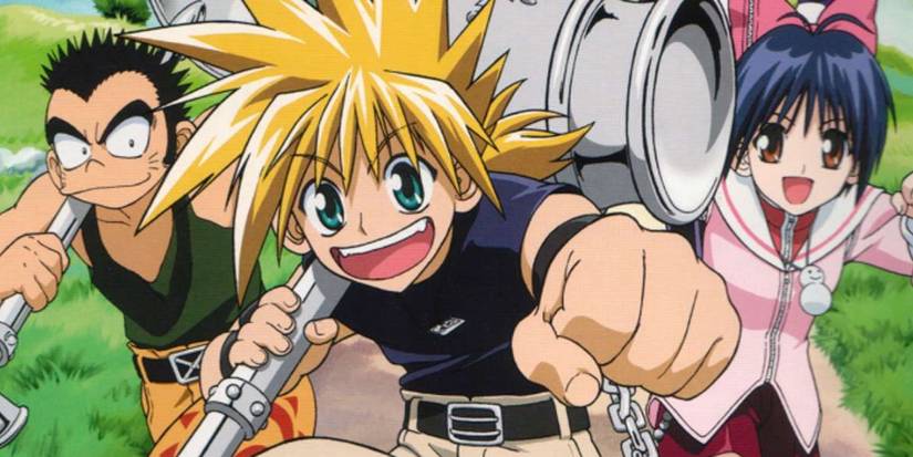 Ginta dirige son groupe dans Marchen Awakens Romance.