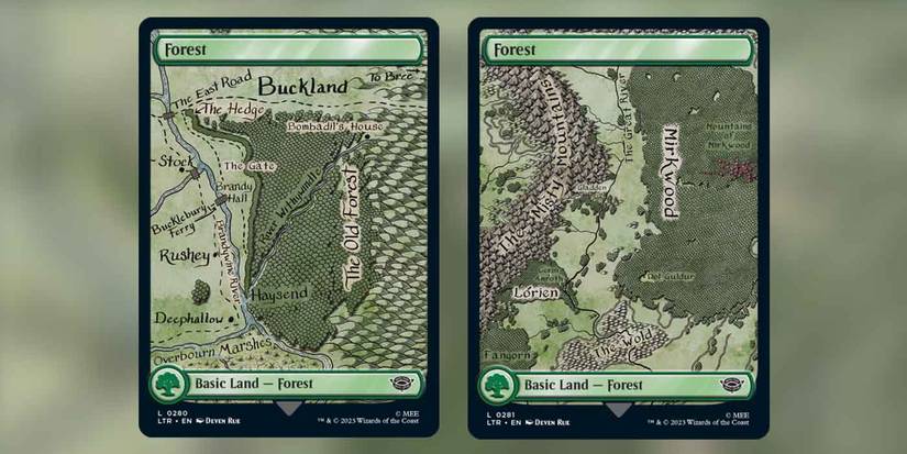 mtg world map card Magic The Gathering - Universes Beyond - Final Fantasy - World Map main image 0