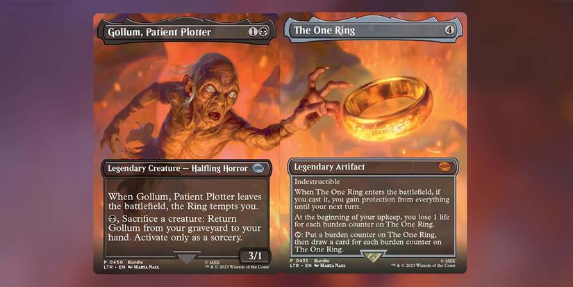 MTG's LotR One Ring Card Is Selling For Over $100 MTG's LotR One Ring Card Is Selling For Over $100