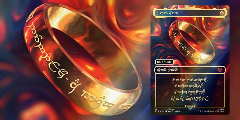 MTG: Tales of Middle-earth's One Ring Is (Fittingly) The Most OP Card in the Set MTG: Tales of Middle-earth's One Ring Is (Fittingly) The Most OP Card in the Set