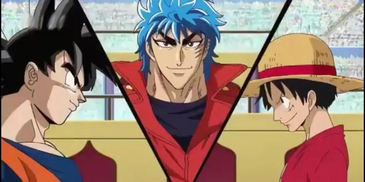 Why Only Part 2 of the Toriko & One Piece & DBZ Crossover