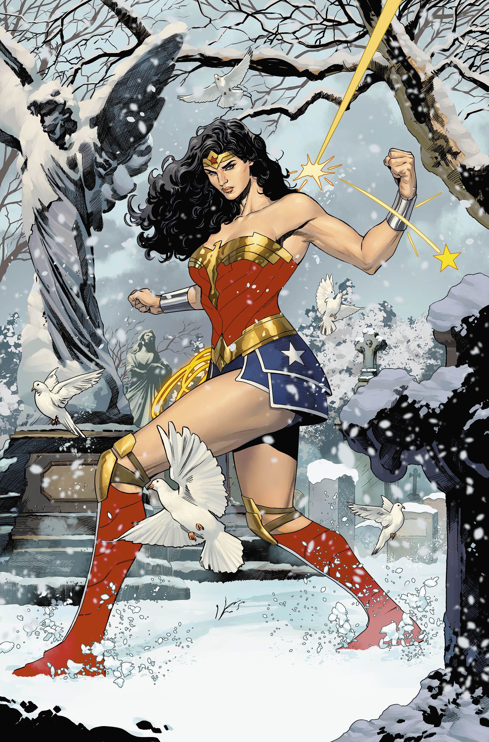Wonder Woman 1 Interior by Daniel Sampere-1