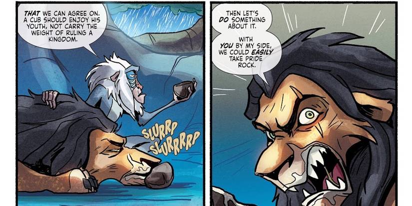 Evil Rafiki The Lion King's Rafiki Misjudged Scar
