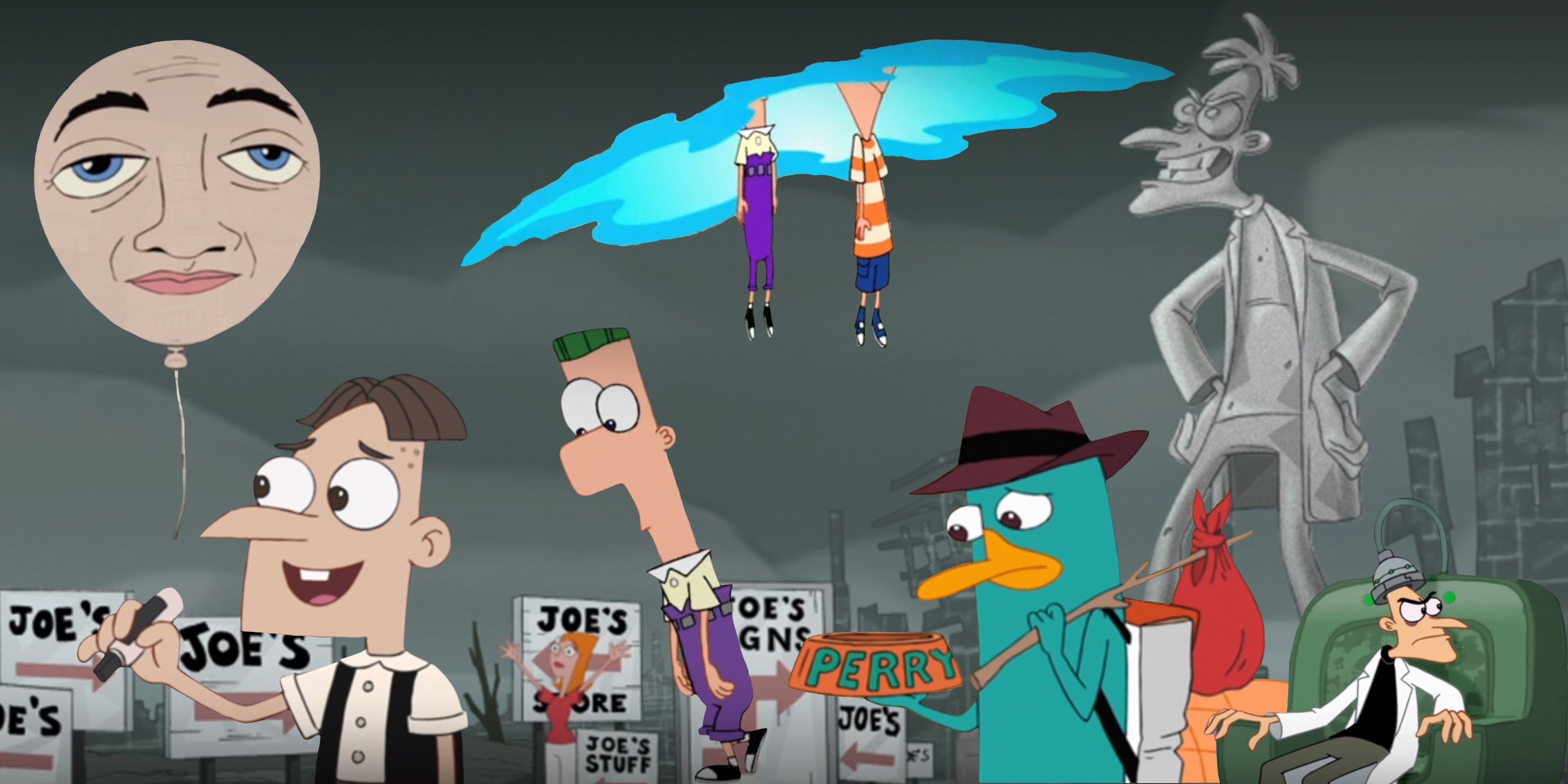 Doof brothers #phineasandferb #pnf #fanart #art #norm #phineasflynn  #dylandoofenshmirtz #ferbfletcher, image size:4000x2000