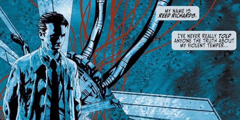 Doom Reed Richards Ripping Doctor Doom’s Best Origin Story Was a Lie