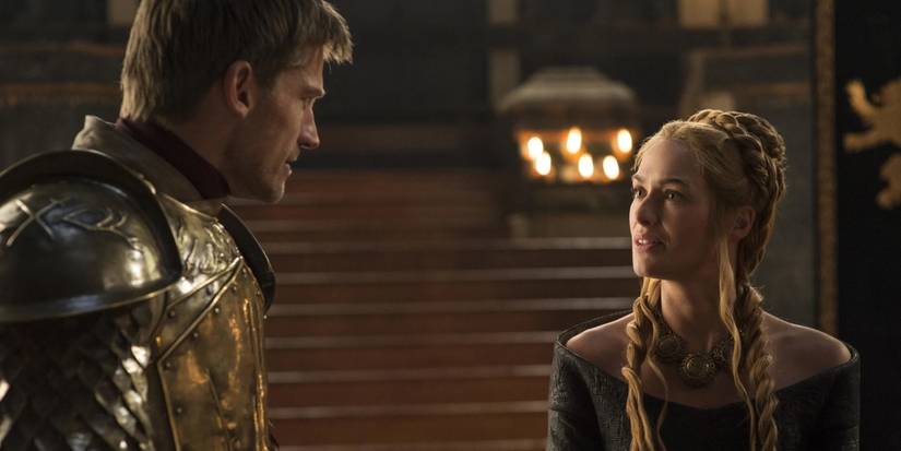Jaime and Cersei Lannister argue in Game of Thrones season 4