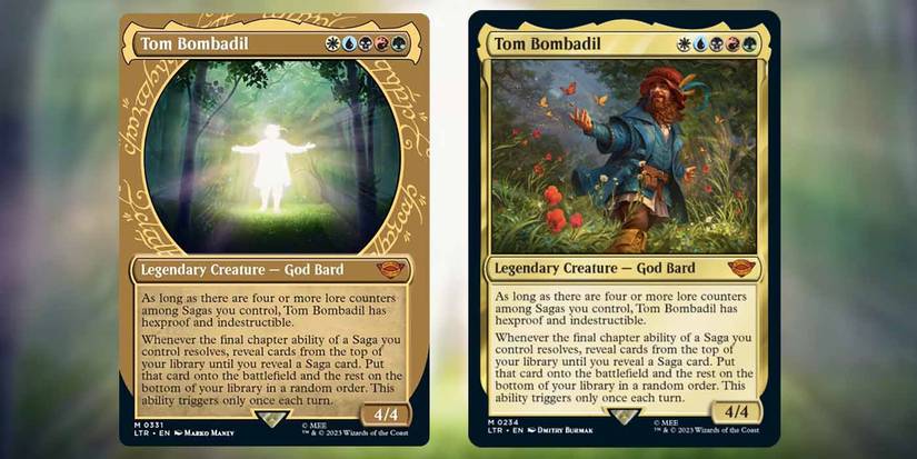 MTG: LotR Tales of Middle-earth's Tom Bombadil Makes Sagas Matter MTG: LotR Tales of Middle-earth's Tom Bombadil Makes Sagas Matter