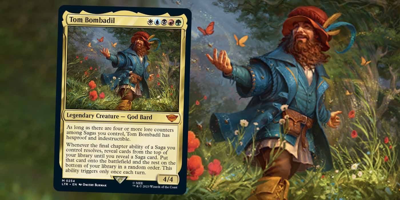 MTG: LotR Tales of Middle-earth's Tom Bombadil Makes Sagas Matter MTG: LotR Tales of Middle-earth's Tom Bombadil Makes Sagas Matter