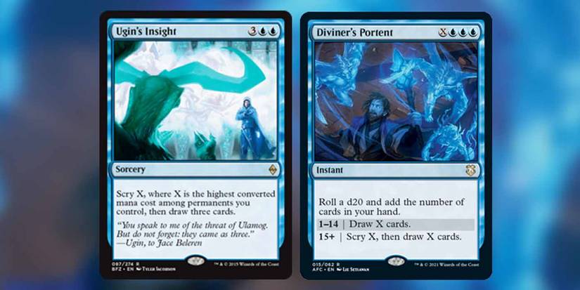 mtg blue draw x cards Universal Surveillance