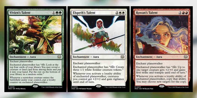 MTG: March of the Machine's Planeswalker Auras Are Flawed But Fun Cards MTG: March of the Machine's Planeswalker Auras Are Flawed But Fun Cards