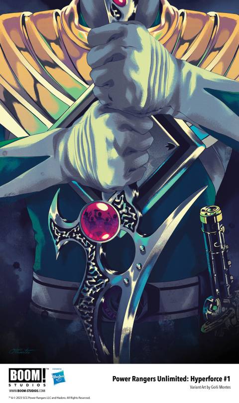 MMPR's HyperForce Rangers' Solo Comics Debut Hits in New Power Rangers ...