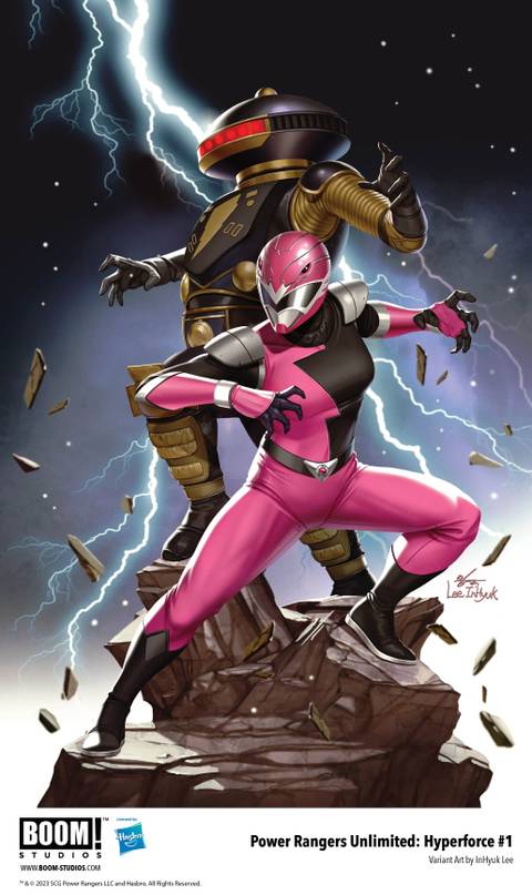 MMPR's HyperForce Rangers' Solo Comics Debut Hits in New Power Rangers ...