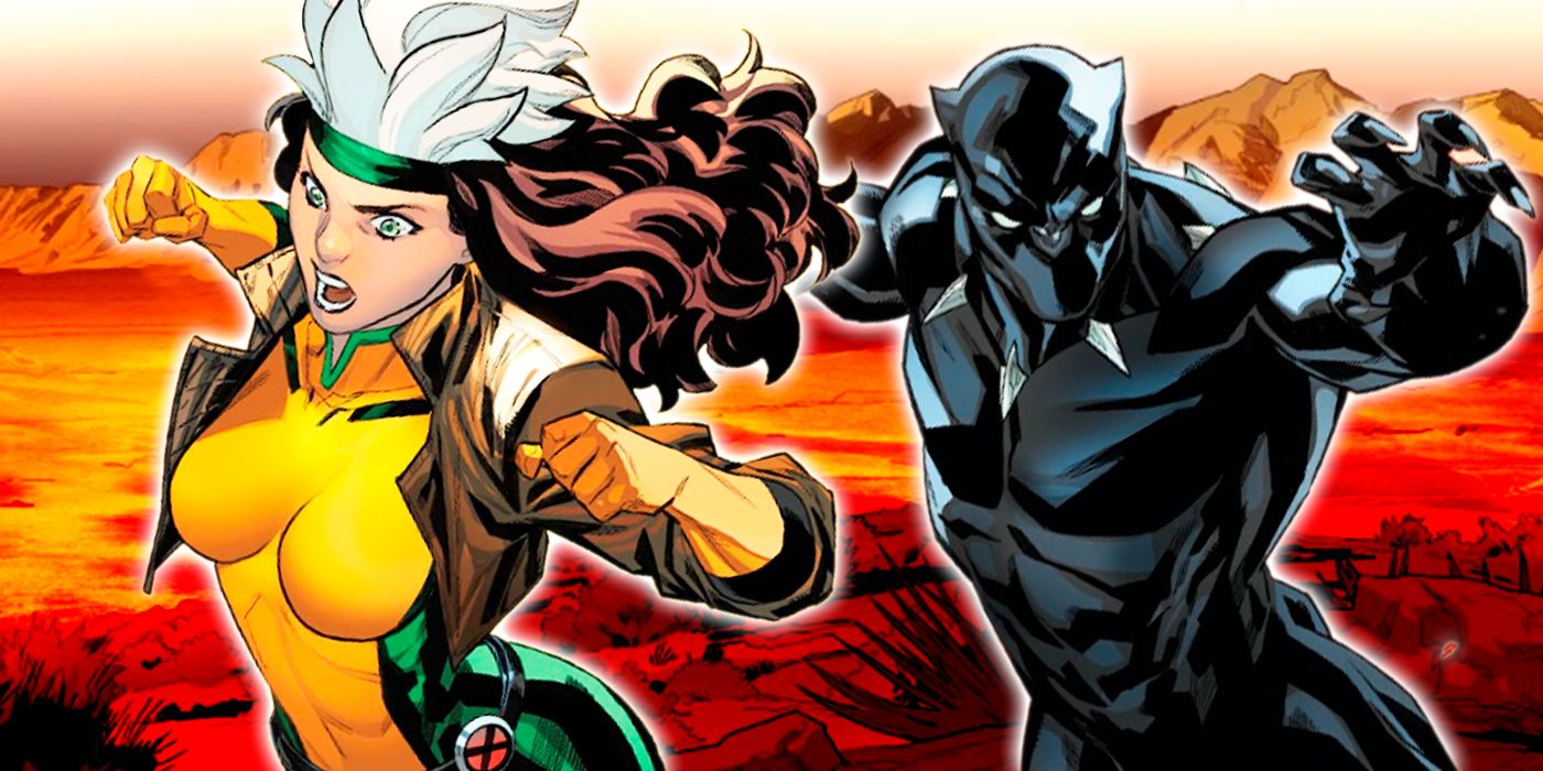 Rogue and Black Panther from Rogue & Gambit